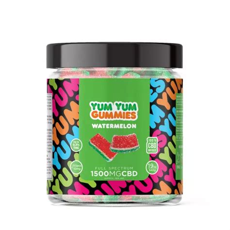 Yum Yum Gummies Full Spectrum Cbd Watermelon Slices Reviews And Comments