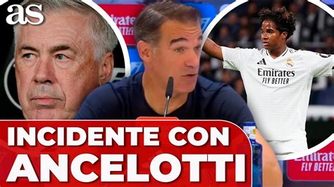 Luis GarcÍa Relata Su DiscusiÓn Con Ancelotti Y La Roja A Endrick