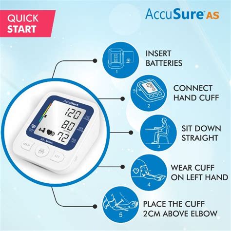 Buy Accusure Automatic Digital Blood Pressure Monitor As 1s Online