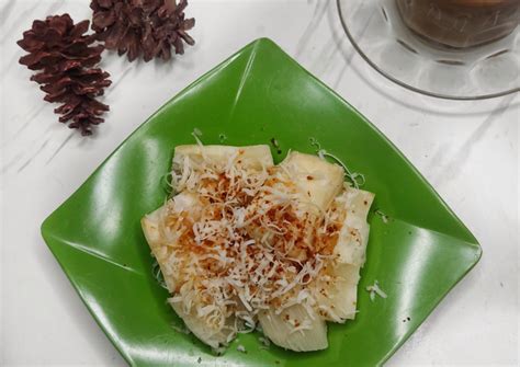 Resep Singkong Rebus Tabur Keju Oleh Nyanyah Cookpad