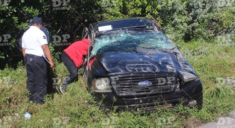 Pierde control de su Lobo y da varias volteretas en la Mérida