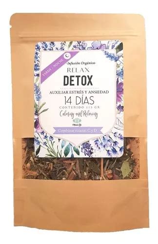 Té Detox Orgánico Plan 14 Días Desintoxica Relaja Y Reduce Mercadolibre