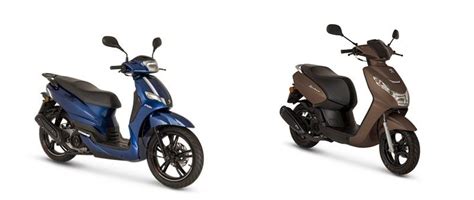 Motorrad Vergleich Peugeot Tweet 50 RS 4T 2021 Vs Peugeot Kisbee 50 4T