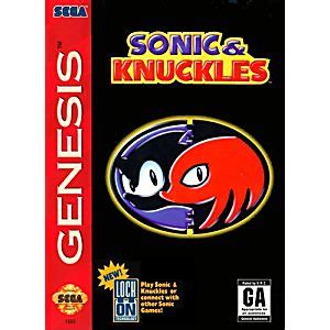 Sonic and Knuckles Sega Genesis