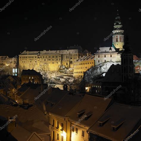 Cesky Krumlov in winter — Stock Photo © phb.cz #4228189