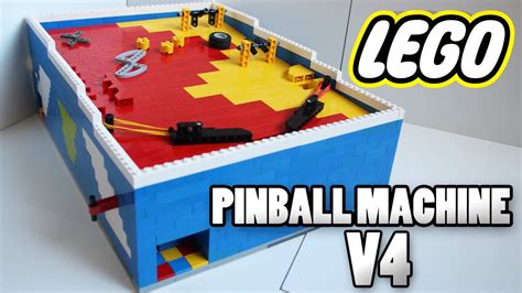 Lego Pinball Machine V4 Youtube