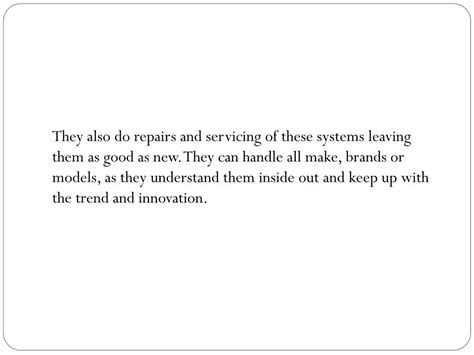 PPT - THE BEST AIR CONDITIONING, HEATING AND VENTILATION SYSTEMS