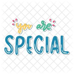 You are special Icon - Download in Sticker Style