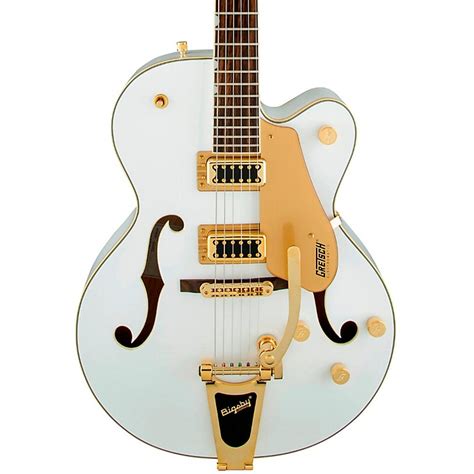 Gretsch Guitars G5420T Electromatic Hollow Body Electric Guitar Snow Crest White | Music123