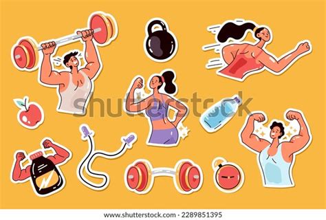 21,422 Stickers Gym Images, Stock Photos, 3D objects, & Vectors ...