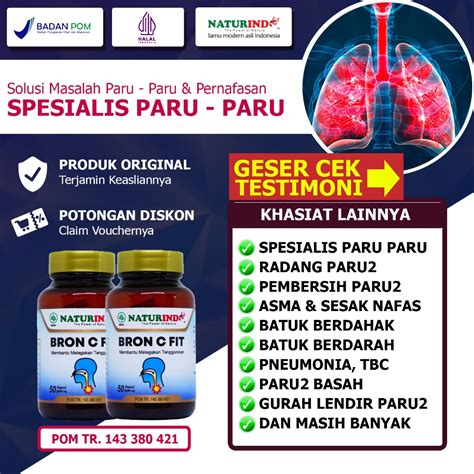 Jual Obat Paru Paru Paling Ampuh Sesak Nafas Asma Batuk Berdahak Kering