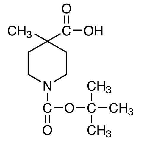 1 Tert Butoxycarbonyl 4 Methylpiperidine 4 Carboxylic Acid 189321 63 9 Tokyo Chemical