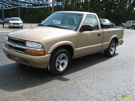 1999 Sunset Gold Metallic Chevrolet S10 Ls Regular Cab 33237033 Photo