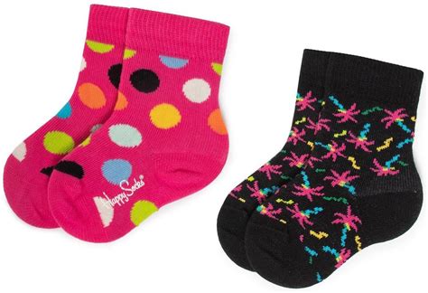 Zestaw Par Wysokich Skarpet Dzieci Cych Happy Socks Ceny I Opinie