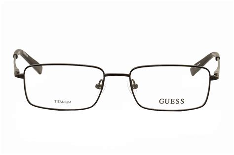 Guess Mens Eyeglasses Gu1855 Gu1855 Titanium Full Rim Optical Frame