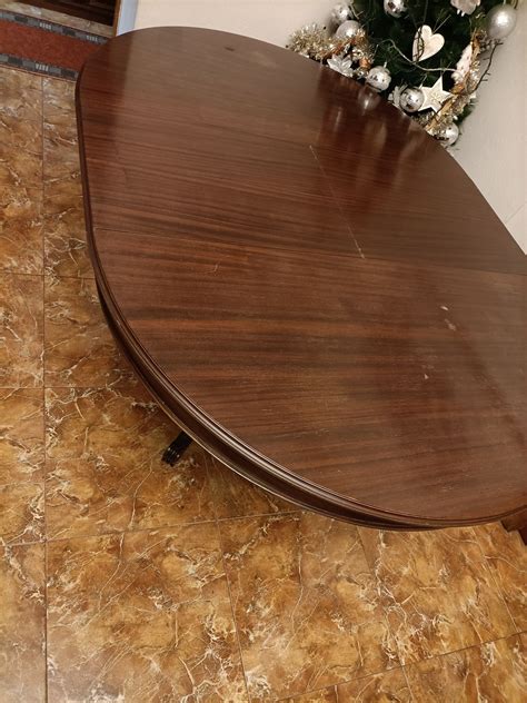 Mesa De Jantar Extens Vel Em Mogno F Nzeres E S O Pedro Da Cova Olx