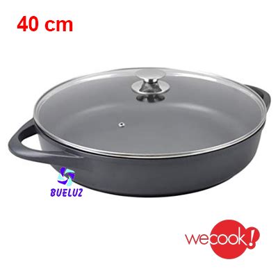 Cazuela Baja Aluminio Forjado Cm Wecook Bueluz Es