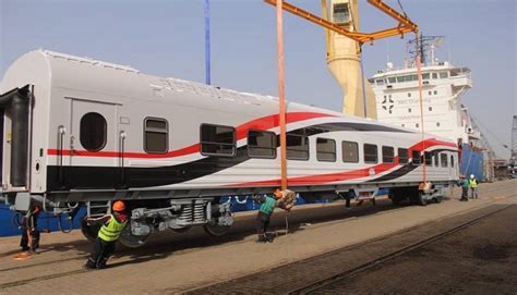 Egypt Receives New Batch Of Russian Railway Cars Amwal Al Ghad