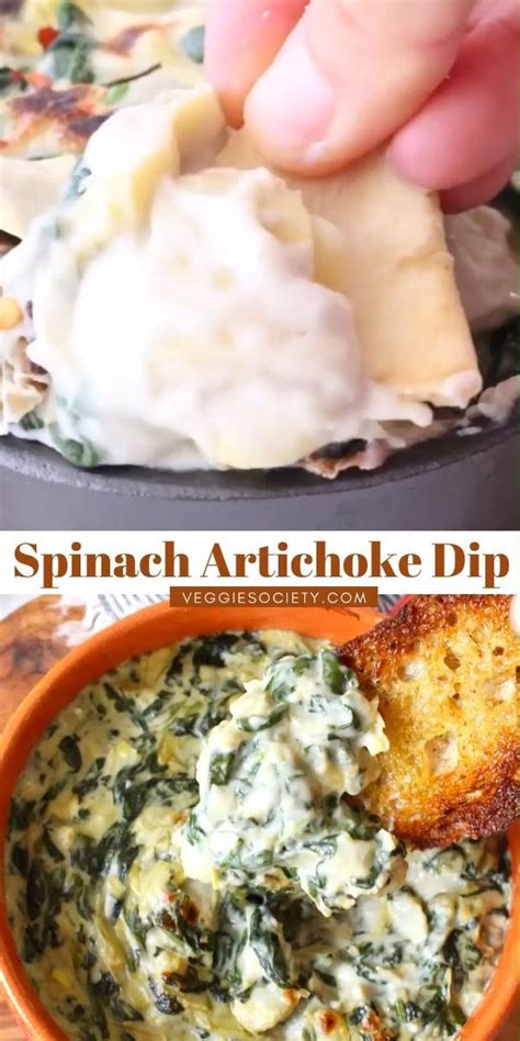 Baked Spinach Artichoke Dip Healthy Version Artofit