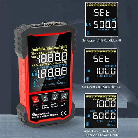 Tooltop Ir502 Battery Internal Resistance Tester In Pakistan