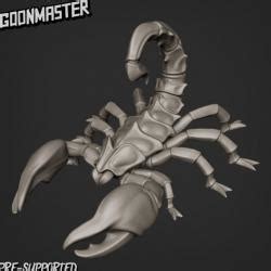 Sand Scorpion 3d Models STLFinder