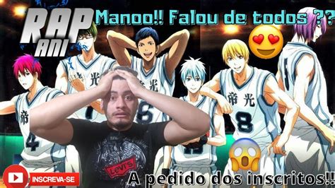 Qual Teu Preferido Da Gera O Rap Da Gera O Milagrosa Kuroko No