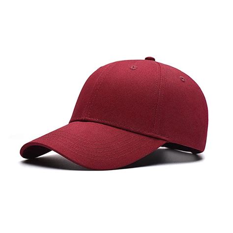 Unisex Men Women Blank Baseball Cap Plain Bboy Snapback Hats Hip Hop