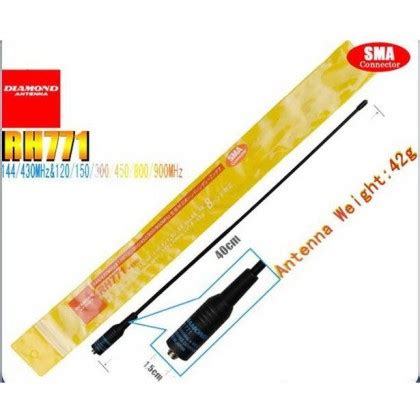 Diamond Rh Sma Female Vhf Uhf Dual Band Antenna