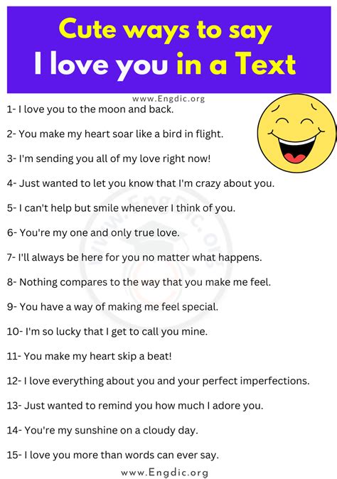 100 Secret Funny Ways To Say I Love You EngDic