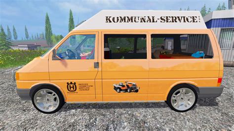 Volkswagen Transporter T Husqvarna Service F R Farming Simulator