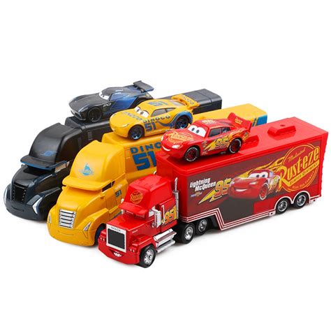 Disney Pixar Cars 2 3 Relâmpago McQueen Mack Tio Jackson Tempestade