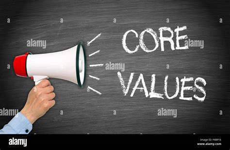 Core Values Hi Res Stock Photography And Images Alamy