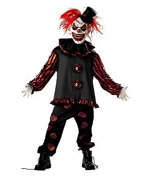 Simple And Classic Spirit Halloween Kids Carver The Clown Costume On