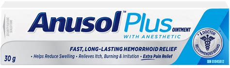 Products | ANUSOL™ Plus Ointment