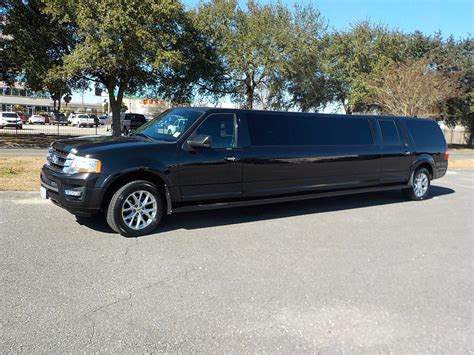 Black Stretch Suv Expedition Limousine Alert Transportation