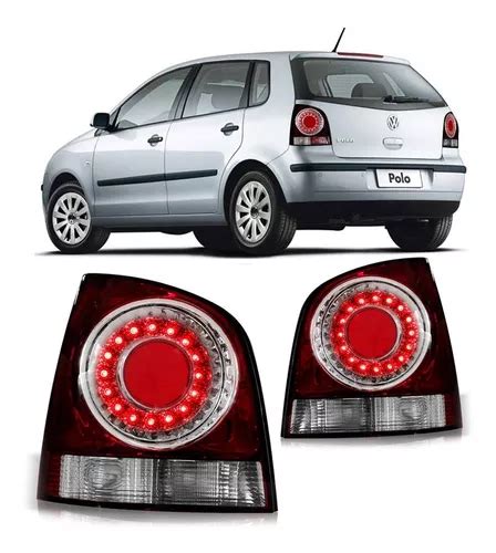 Lanterna Traseira Led Polo Hatch 2007 2008 2009 2010 Parcelamento Sem