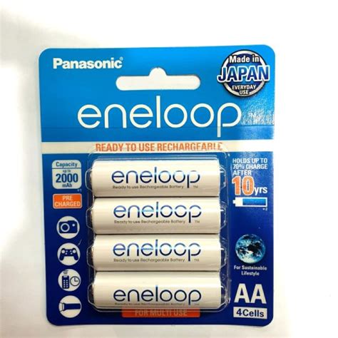 Jual Baterai Rechargeable Panasonic Eneloop Aa 2000mah Aa Isi 2pcs