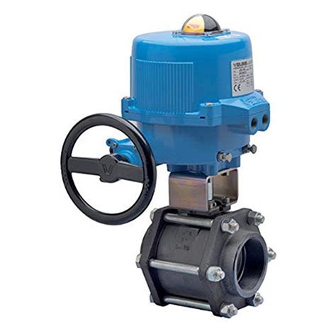 Bonomi North America M8e075 002 4 4 2 Way Carbon Ball Valve And 24vdc Onoff Electric Actuator