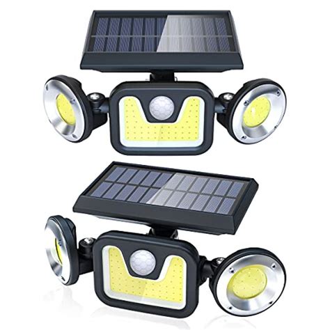 Ltteny Outdoor 83 COB LED Solar Motion Sensor Lights With 3 Modes 2