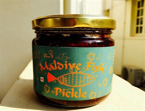 Wild Meadows Spicy Maldive Fish Pickle Packaging Type Bottle