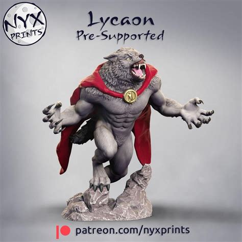 Lycaon the King of Arcadia. : r/resinprinting