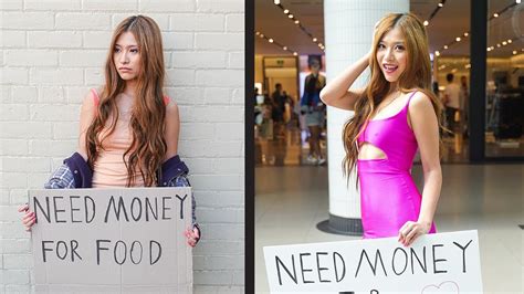 Homeless Girl Vs Rich Girl Social Experiment Youtube