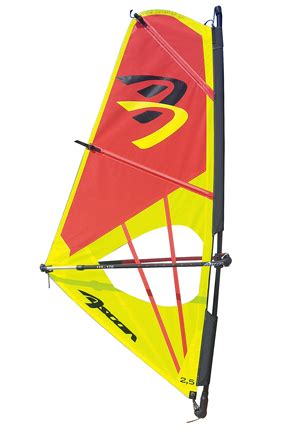 Ascan Dacron Windsurf Kinder Rigg Leicht Segel Windsurfsegel Rig