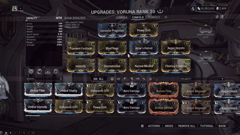 Warframe Voruna Build Guide Progametalk