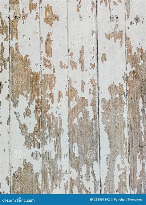 White Rustic Wood Texture Backgroundwhite Wooden Boards Stock Photo