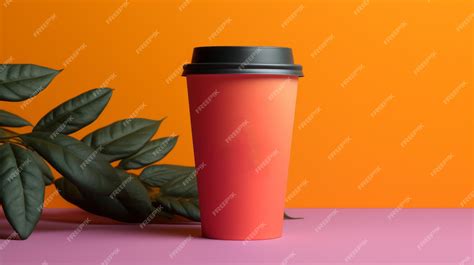 Premium Photo | Coffee cup packaging design