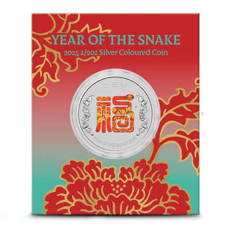 Buy Oz Colorized Australia Silver Year Of The Snake Fu