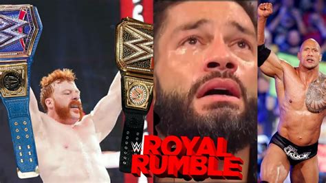 Wwe Royal Rumble 2023 Highlights Sheamus Wins Undisputed Wwe