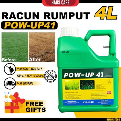 L Pow Up Glyphosate Weed Killer Racun Rumput Lalang Ubat