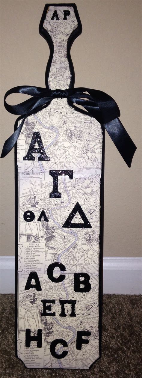 Travel Themed Paddle I Made For My Sister Daughter Alpha Gamma Delta Paddle Sorority Crafts